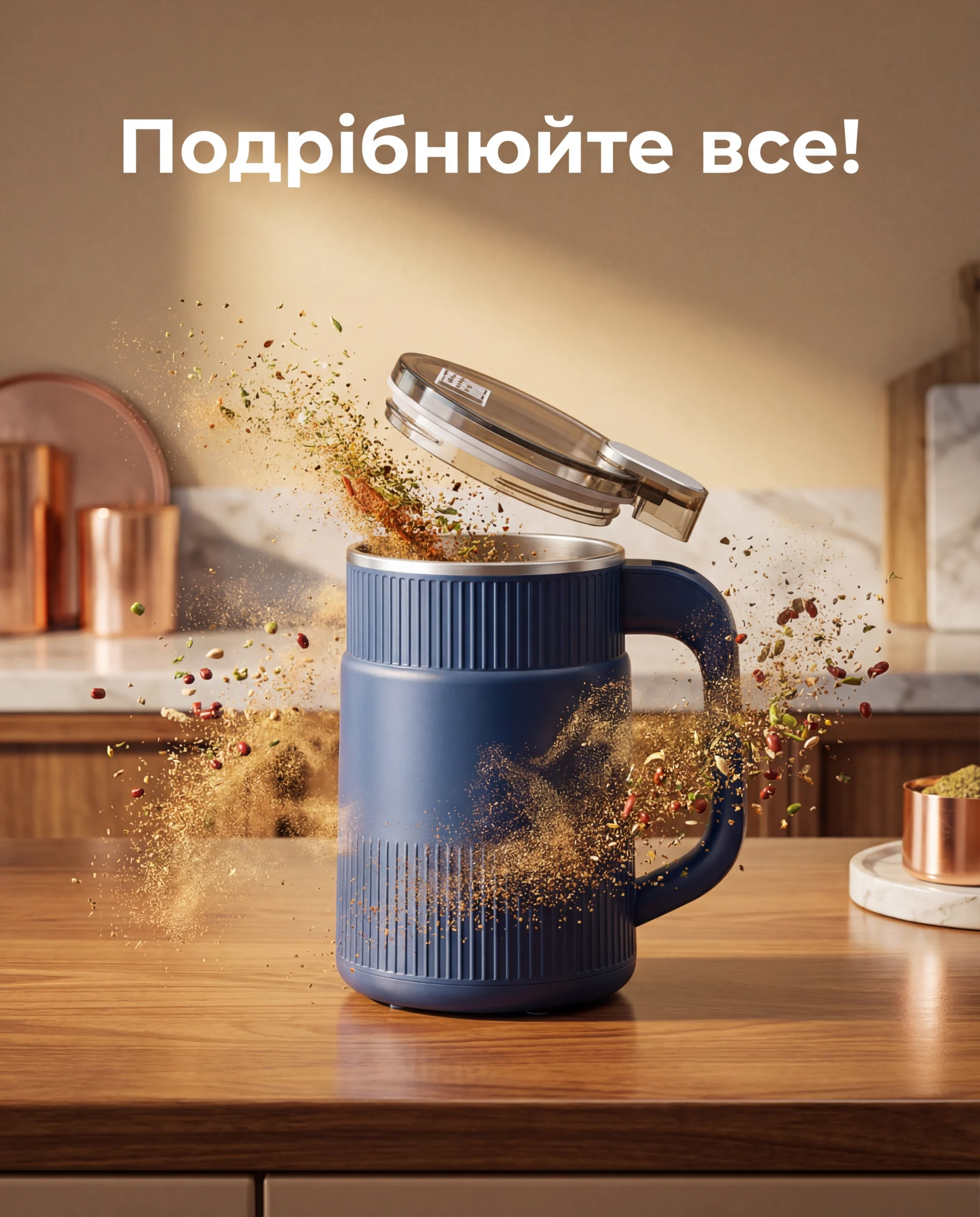 Електроподрібнювач зерна Швидко та зручно!